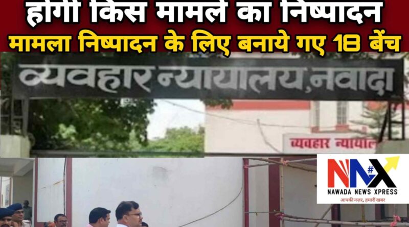 राष्ट्रीय लोक अदालत, तैयारी पूरी,